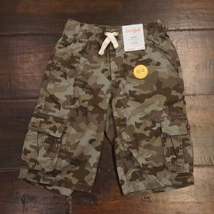 Cat & Jack camo cargo shorts